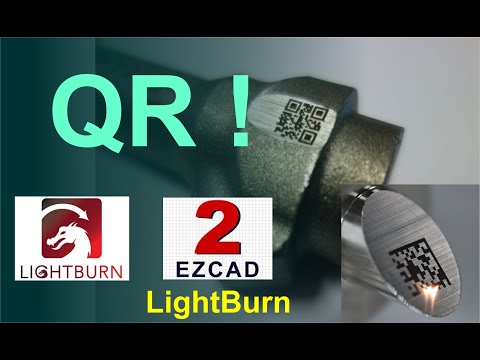 [ LightBurn - Laser ] How to create QR codes