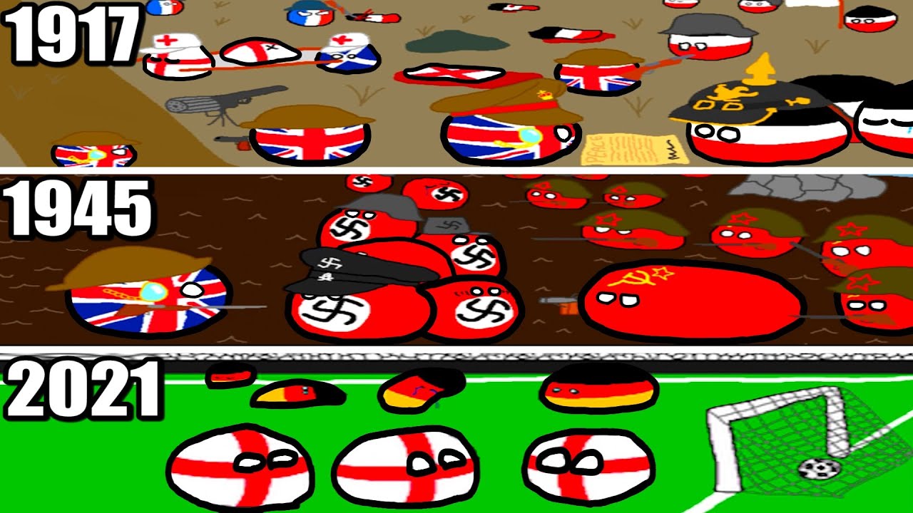 Germany's Worst Defeats | Countryballs
