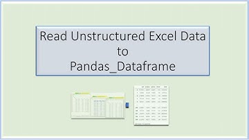Read Unstructured Spreadsheet Data to Pandas_Dataframe