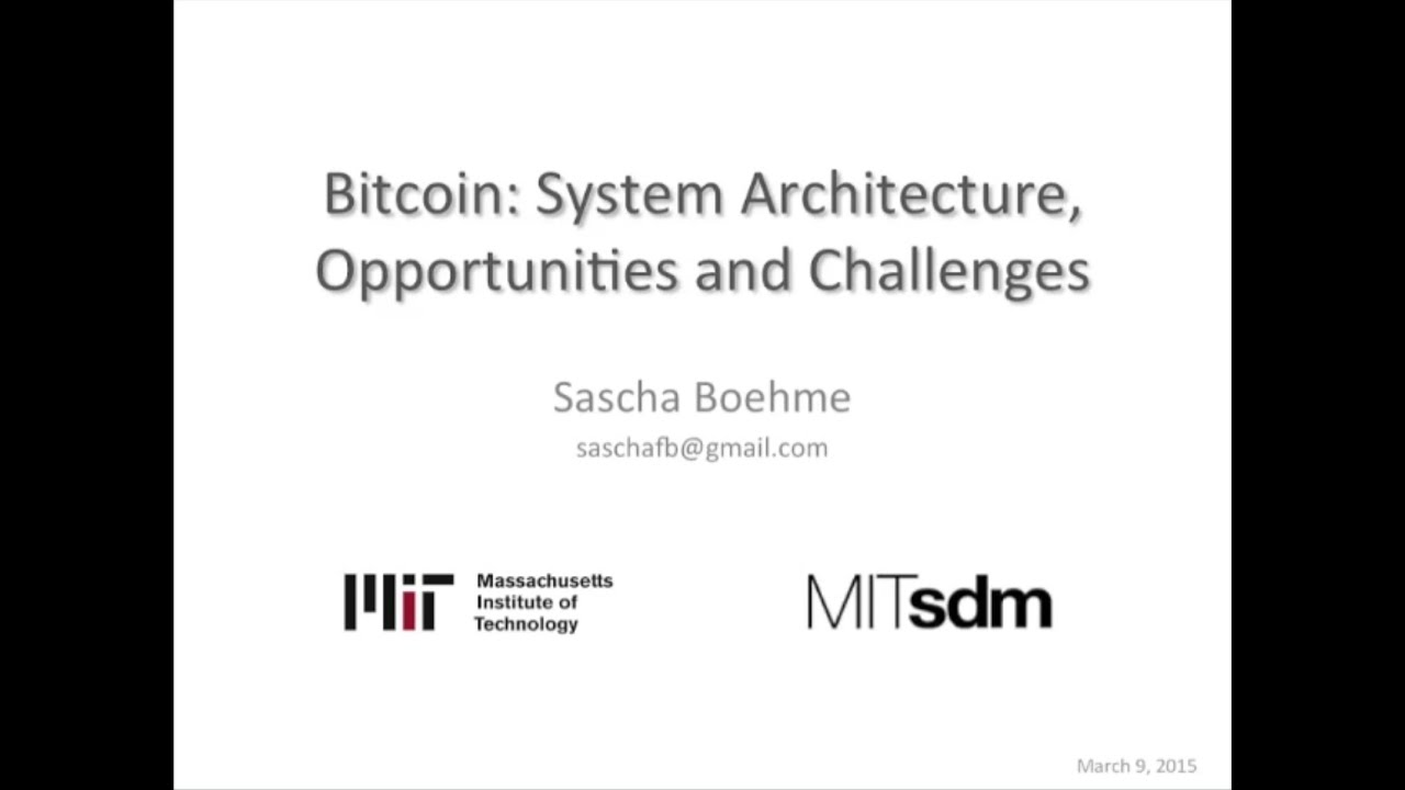 architettura bitcoin