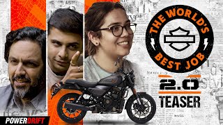 The World's Best Job 2.0 ft. Harley-Davidson | Teaser | PowerDrift