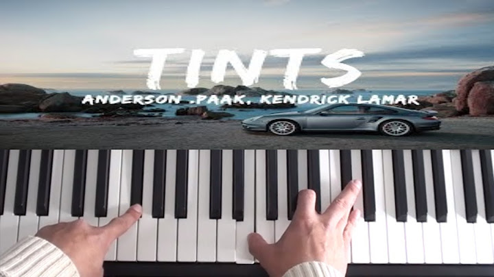Tints Piano version - Piano performance video thumbnail