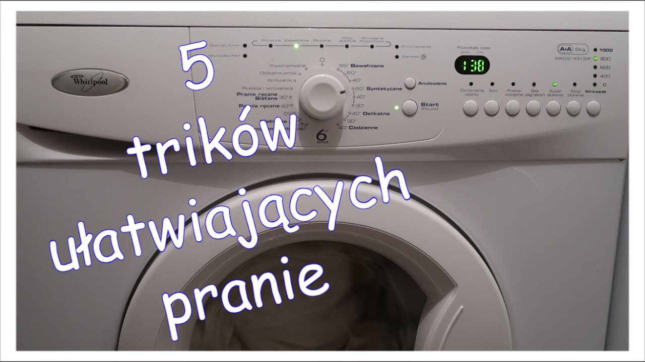 Co możesz wyprać w pralce? Zdziwisz się - Deccoria.pl