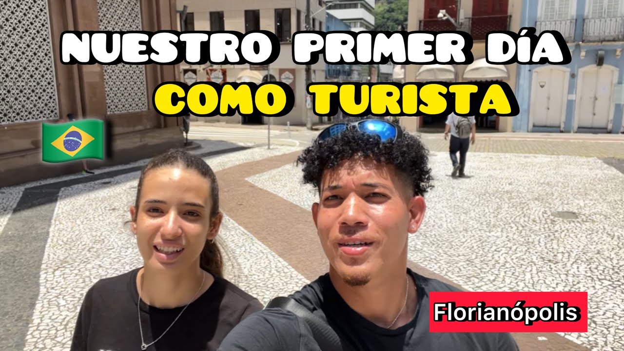 NUESTRO PRIMER día en las BELLAS CALLES DE FLORIANÓPOLIS 🇧🇷HERMOSO DÍA 