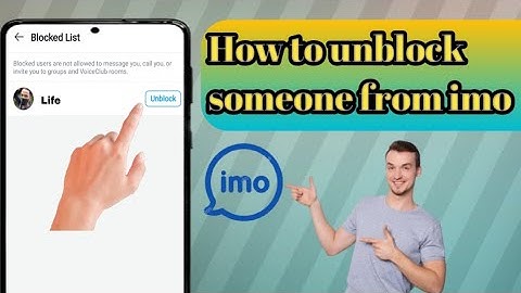 How To Block And Unblock Someone On Imo 2024।।Blocking On Imo Is Not Easy