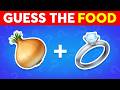 Guess The WORD By Emoji 🍕🍟 Food And Drink Edition! | Emoji Quiz Challenge