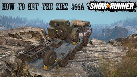 How To Get The ZiKZ 566A SnowRunner New Phase 9 Or Season 9 Update/DLC Updated