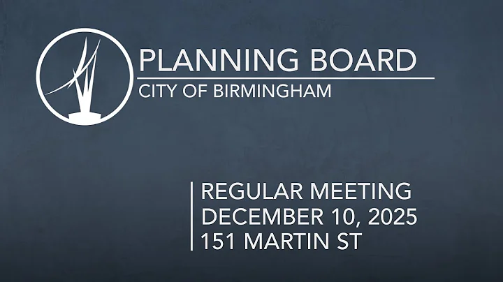 12.10.2025 Planning Board Meeting