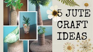 5 Jute Craft Ideas to Elevate Your Home Decor