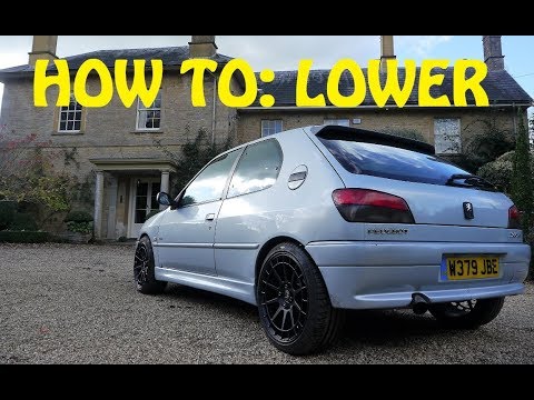 HOW TO: Lower your Peugeot/Citroen