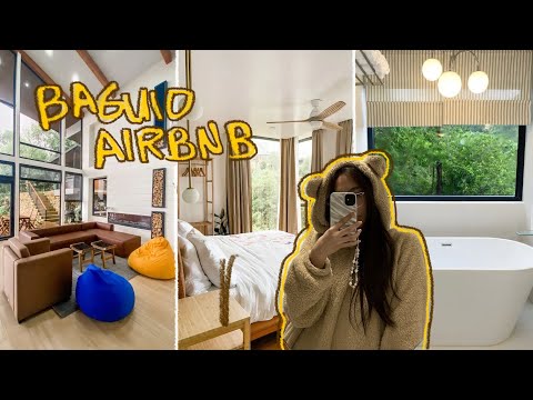 AESTHETIC AND COZY AIRBNB IN BAGUIO 🌲🌻🍃| Pet-Friendly Airbnb 🐈⬛🐈 | For Big Family | Cabin Call