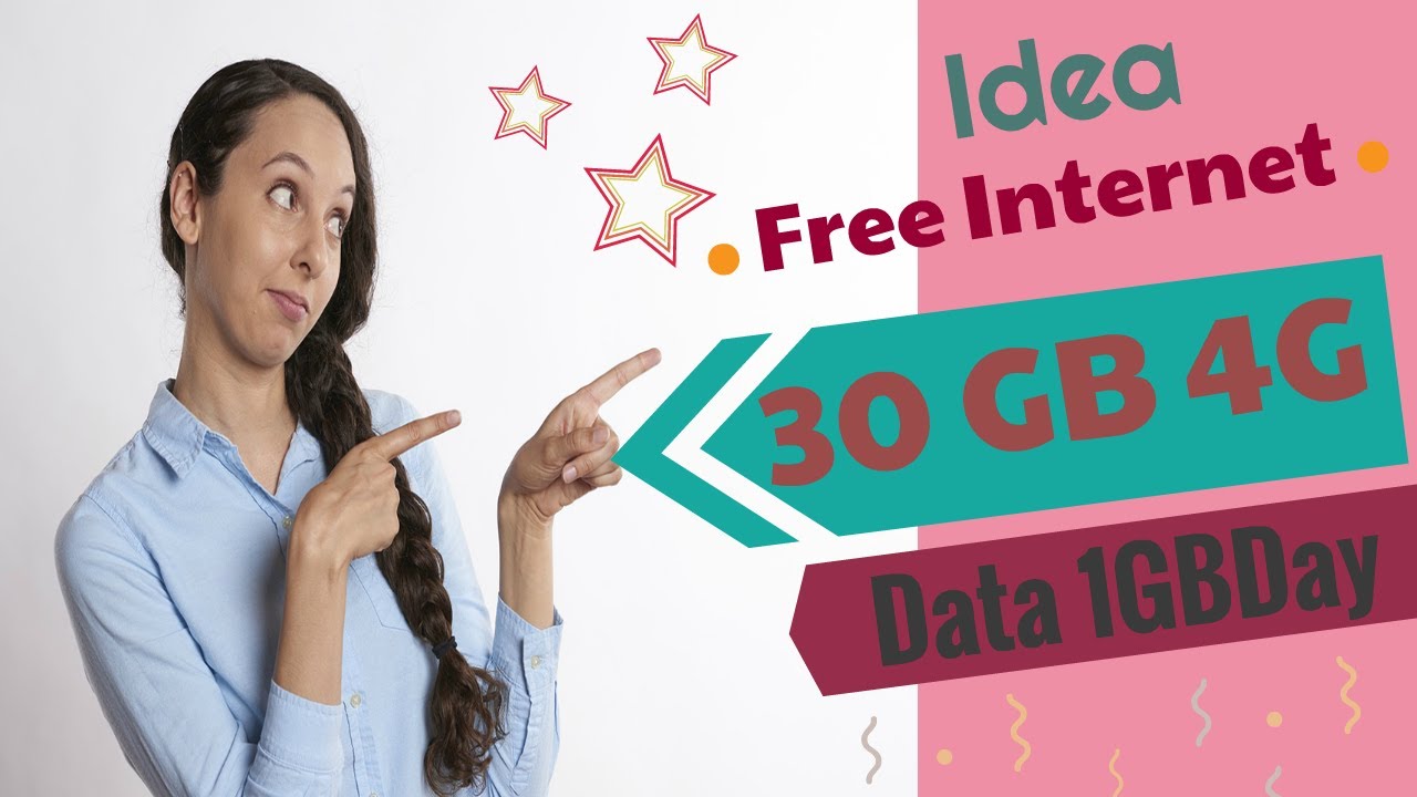 Idea Free Internet Loot  Free 30 GB 4G Data Instantly 1GBDay