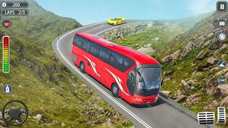 Mountain Climb Bus Racing 3D 2023 New game  - Ultimate Off-road Bus Driving - Android Gameplay 🎮🎮 screenshot 5