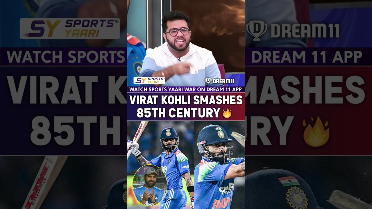 Virat Kohli smashes 85th century 🔥 