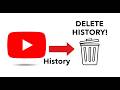 How to DELETE All YouTube Watch History in PC & Laptop