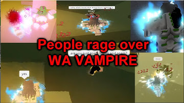 [YBA] White album vampire makes people rage quit in 1v1s game mode #Yba #1v1s