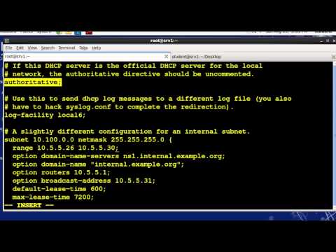 Linux Sys Admin II Week 3: Configure Networking (DHCP Part 2)