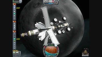 Kerbal Space Program My first Mun Landing