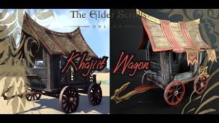 ESO Khajiit Wagon Built from scratch