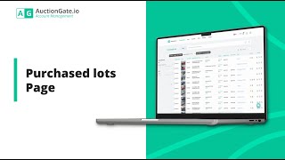 Famous AuctionGate -  Рage "Purchased lots" Profile