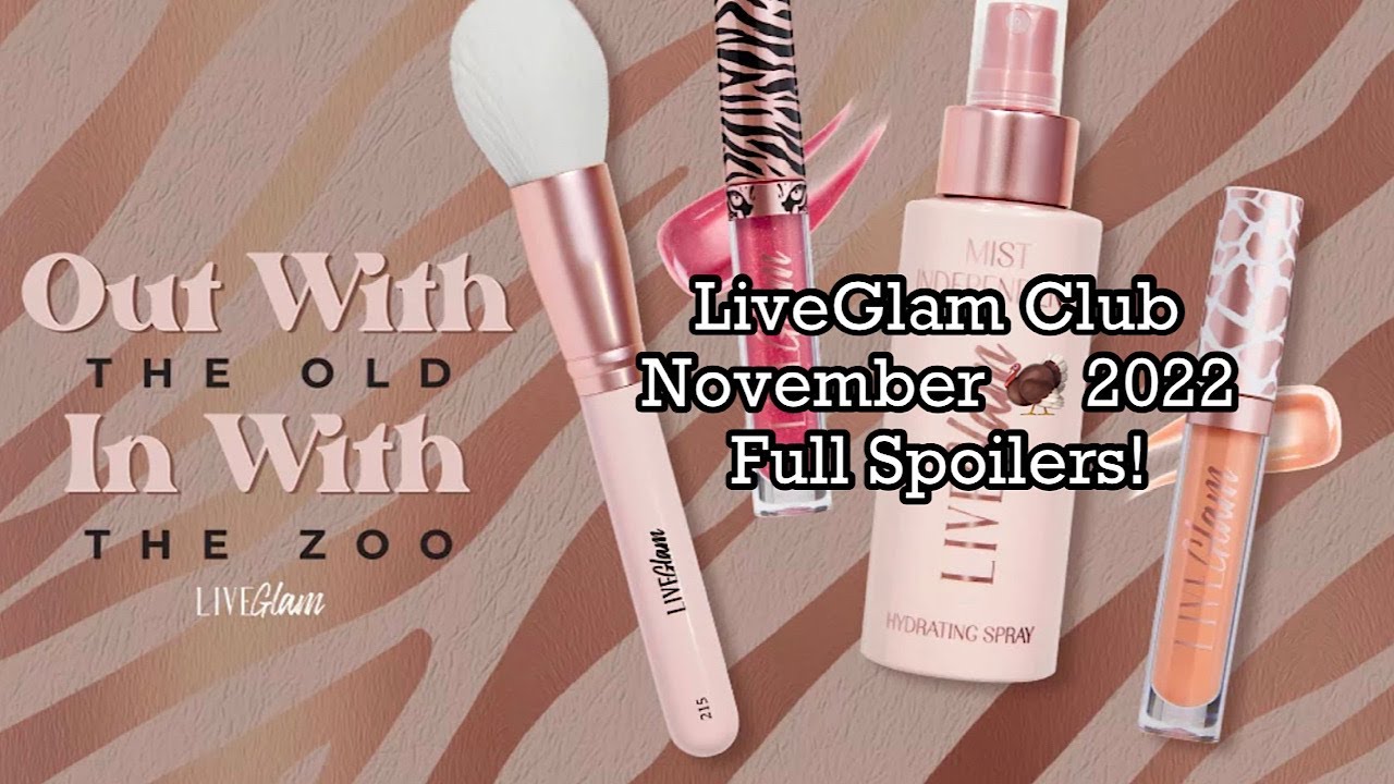 LiveGlam Club November 🦃 2022 Full Spoilers! | BeautyAmaB