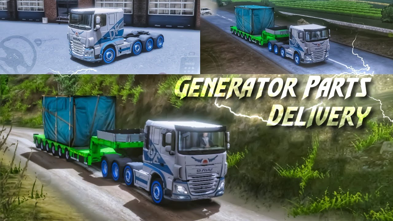 Truckers Of Europe 3 | Generator Parts Delivery | Best Truck Gameplay Walkthrough ( Android/IOS )