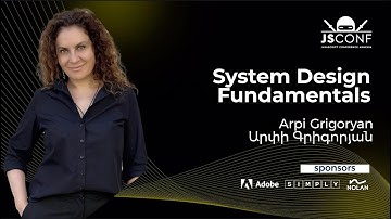 🇦🇲 System Design Fundamentals | Արփի Գրիգորյան #JSConfAM24