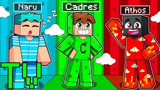 FESTA DO PIJAMA DAS CORES no MINECRAFT