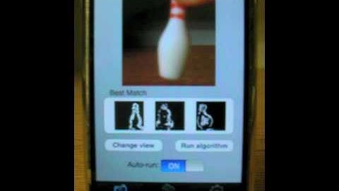 iPhone T100Eye application for object recognition - e-Lab