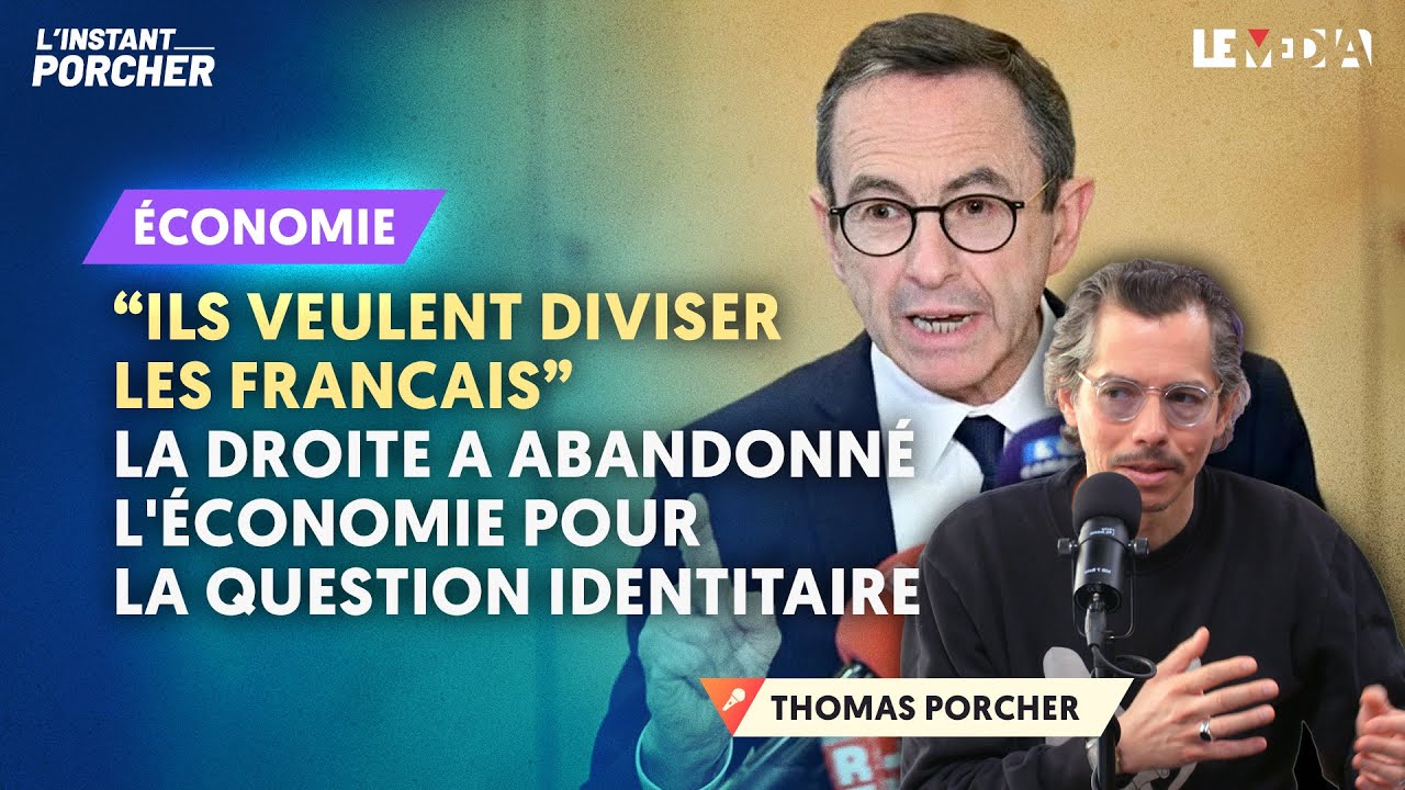 ⁣"ILS VEULENT DIVISER LES FRANÇAIS" : LA DROITE A ABANDONNÉ L'ÉCONOMIE POUR LA QUESTION IDENTITAIRE