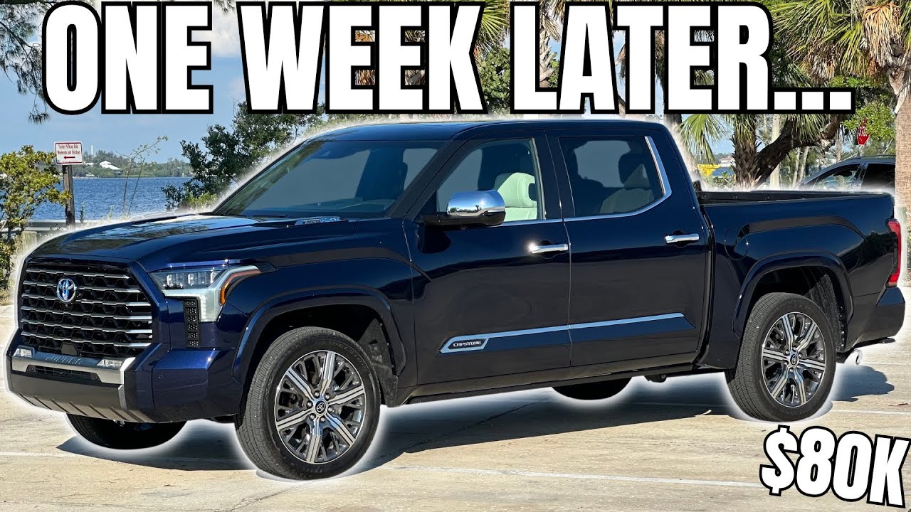 Capstone Color 2024 Toyota Tundra Capstone - The New Standard In Luxury - YouTube
