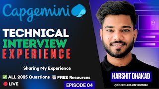 I Just Gave My Capgemini Interview Today | You Won’t Believe This! | Live Q&A + Preparation Tips 🔥