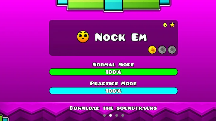Nock Em (2nd Level Of Geometry Dash SubZero) | 100% | Dragon Playz