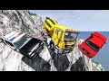 Realistic Cliff Drops #15 - BeamNG Drive Crashes | CrashBoomPunk