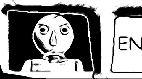 Doing endless mode in Baldi’s basics (No Commentary)