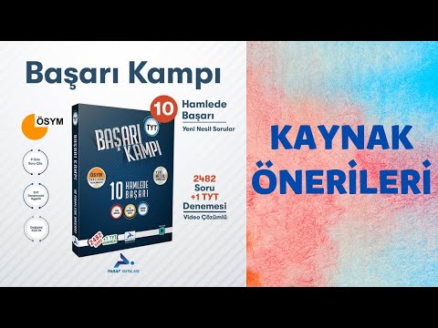 TYT Başarı Kampı 10 Hamlede Başarı | TYT Kaynak Önerileri | Paraf Yayınları