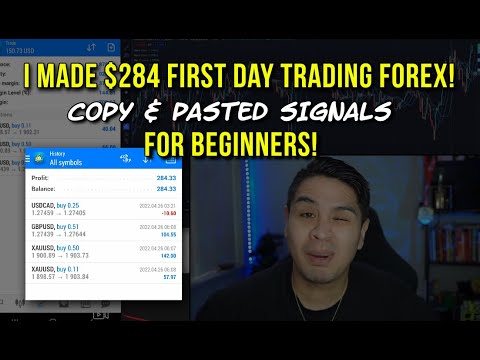 I Made $284 1st Day Trading Forex With Real Rise Academy Review