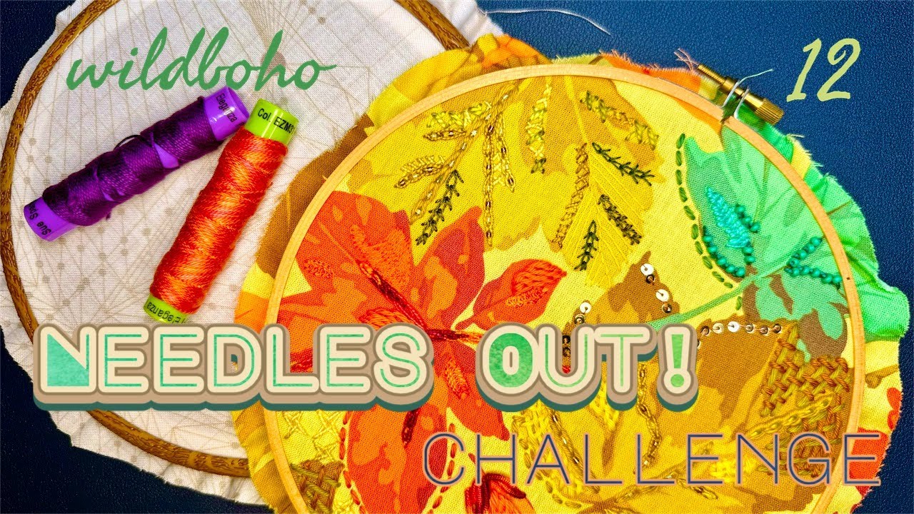 Вышивальный челлендж «Иголки достать!» с wildboho | № 12 | Fly Stitch