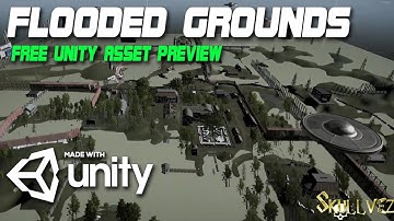 Flooded Grounds | FREE Unity Store Asset | 3D Environment Preview
