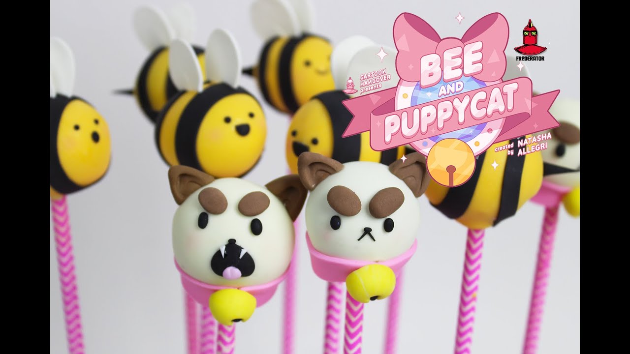 How to make Bee and Puppycat Cake Pops!