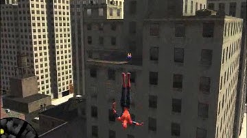 Spider-Man Web of shadows swinging around