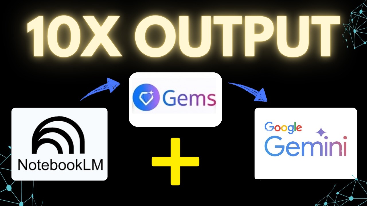 NotebookLM + Gems + Gemini: The AI System that will TRANSFORM your work!