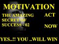Motivation hub  the amazing secret of success  02  best motivational best inspiring speech