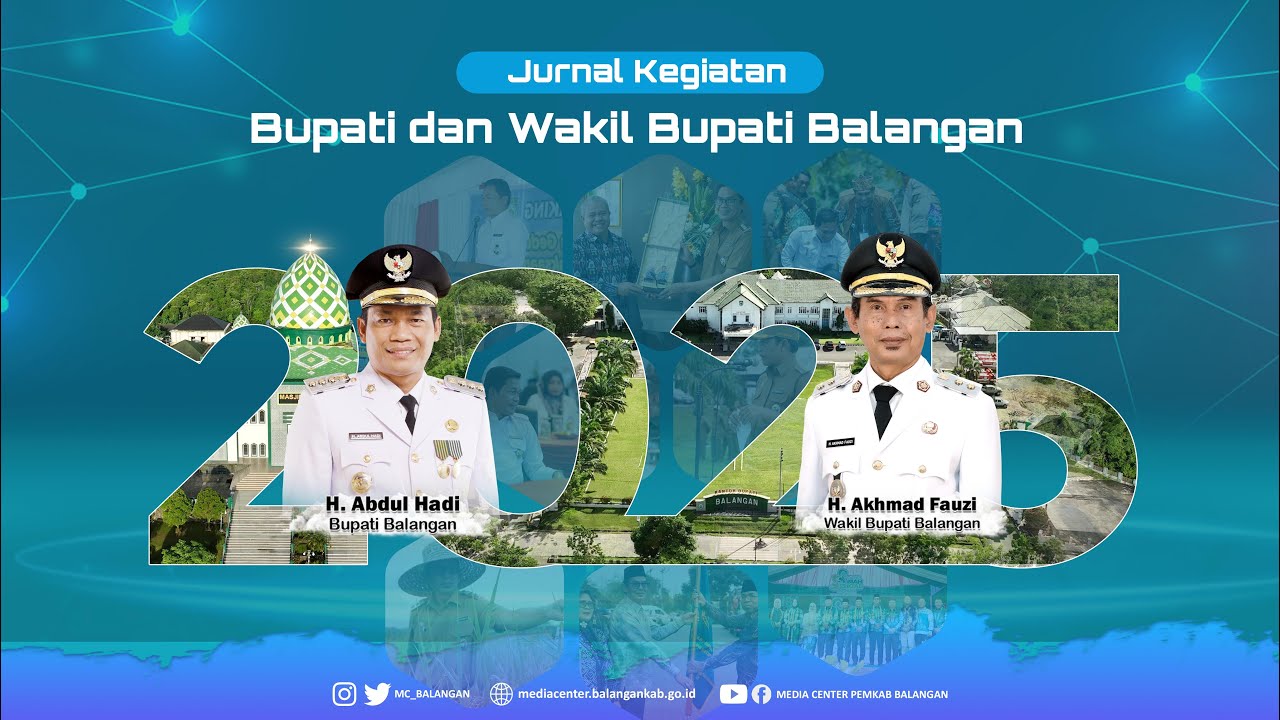 JURNAL KEGIATAN BUPATI DAN WAKIL BUPATI BALANGAN 2025