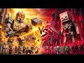Stone Iron Golem vs Skeleton Dominion: The Bone Tide War | Minecraft Animation | Full Movie