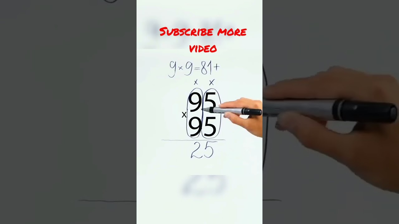 interesting multiplication trick. //TEC math
