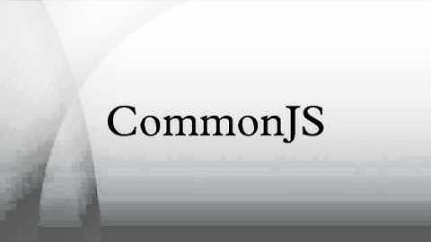 CommonJS
