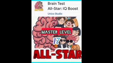 Brain test All star IQ boost Master Level 17 Get the circles into the slots