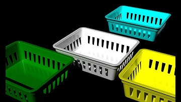 How to create a small storage basket in design spark mechanical