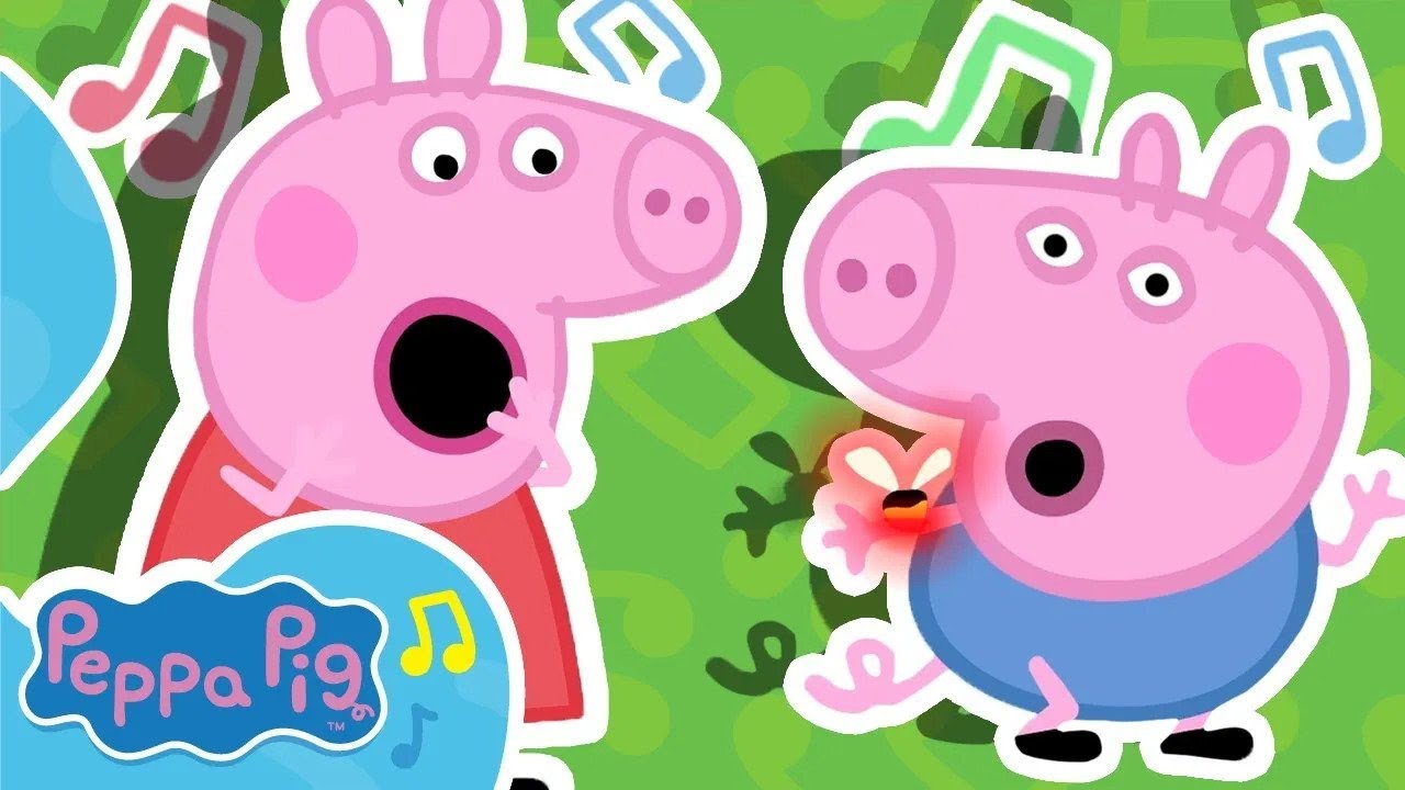 Cheeky Fly Gives George a Boo Boo | Buzz Buzz Song | Nursery